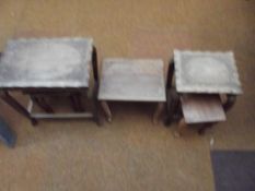 Collection of small tables