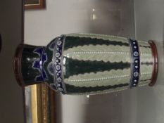 Royal Doulton Stoneware vase , 11 inches tall