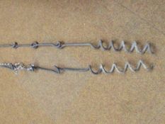 2x German + British barbwire pickets