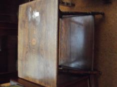 Edwardian inlaid table