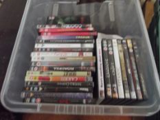 Box of DVD's