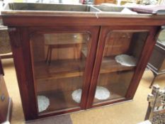 Victorian display case top