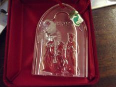 Waterford Crystal nativity collection