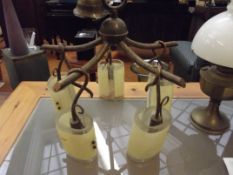 Four branch ceiling light