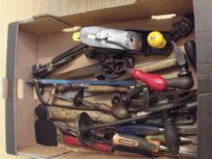 Box of vintage tools