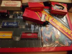 Hornby train set and other boxed Hornby