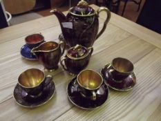 Collection of Carlton ware Rouge Royale table ware