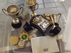 Trophy and medal collection