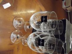 Set of 4 Royal Doulton wine glasses