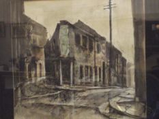 Signed watercolour, signed in pencil