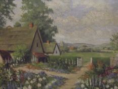 Oil on canvas, signed A.D Bell