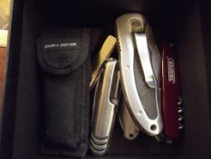 Collection of 8 penknives