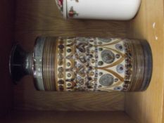 Denby stoneware vase, signed