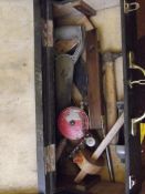 Vintage box to include vintage tools