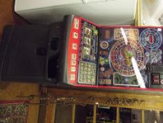 'Warped' fruit machine, requires attention