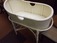 Baby's cradle on stand