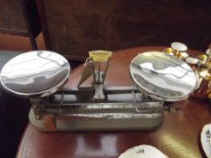 Baird & Tatlock London set of balance scales