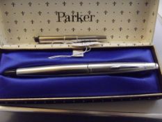 Parker fountain pen, boxed