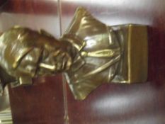 Brass Hitler bust