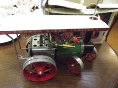 Mamod Steam Tractor, very good condition, worn box