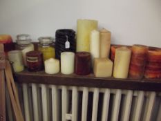 Collection of scent candles