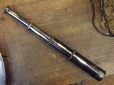 Brass telescope, Otterway & CO London