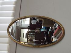Oval mirror