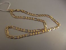 9 ct gold man's chain, 15.7 grams