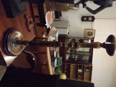 Oak freestanding ashtray