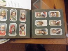 Cigarette card album