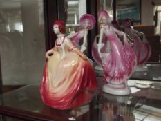 3 ceramic figures