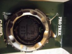 Protrek wristwatch, boxed