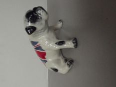 Carltonware bull dog, Union Jack
