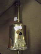 Victorian clockwork brass bottle 'spit' jack