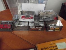 9 model cars