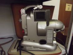 Vintage projector and case
