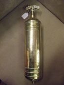 Brass Pyrene fire extinguisher
