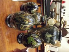 Set of ceramics to include ginger jar etc
