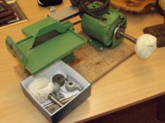 Motorised cutter and buffer