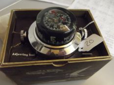 Boxed marine compass