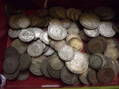 Collection of silver British coins