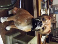 Kingston pottery figure of a Bulldog