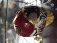 Royal Crown Derby ladybird paperweight