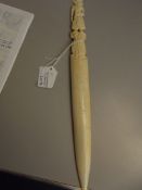 Ivory letter opener