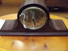 Napoleon hat mantel clock