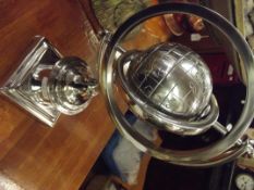 Gimbal desk globe