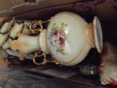 Box to include a Staffordshire dog