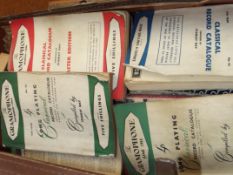Large collection of gramophone catalogues