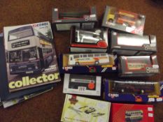 Collection of boxed Corgi (and other) model vehicl