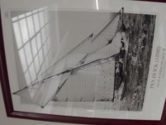 Pen Duik framed print